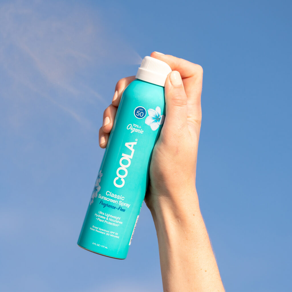 CL10126 - COOLA Classic Body Spray SPF50 6oz - Fragrance Free